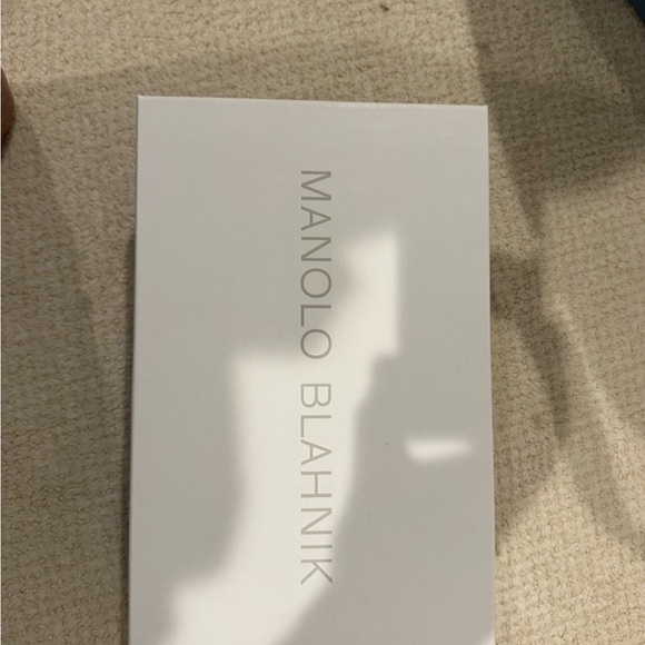 Manolo Blahnik Dark Green Slingback Maysi Heels - Picture 9 of 10